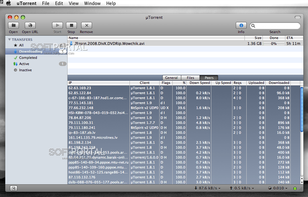 Utorrent 1.8.4 Dmg